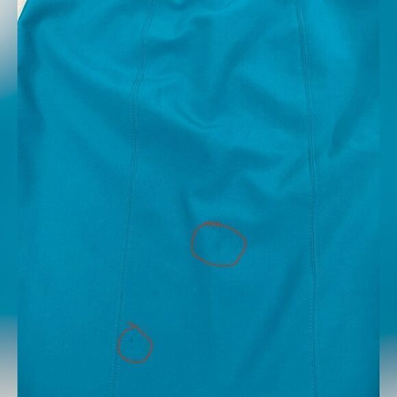 Worthington Blue Pencil Mini Skirt Office Academia Business Professional Work - Picture 6 of 6